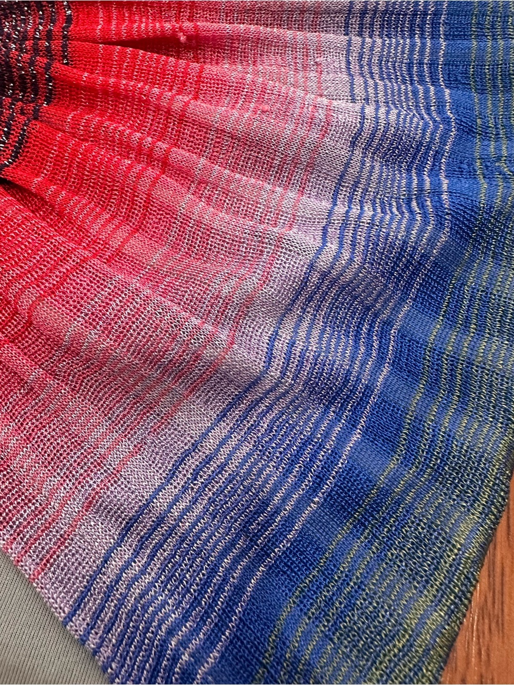 Zara Fairy style Rainbow Multicolor Metallic Bandeau Halter Top. Blogger. Rave. - Picture 11 of 13
